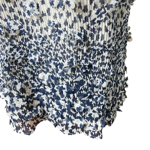 BUTTERFLY WHISPER 3D PLISSE TANK TOP - Picture 7 of 10